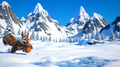 Frost Squirrel Projection